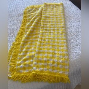 Baby/crib /strollerChenille cotton  blanket - gorgeous - never used